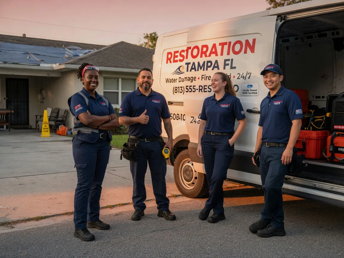 Water Damage Restoration company in Ringle, WI